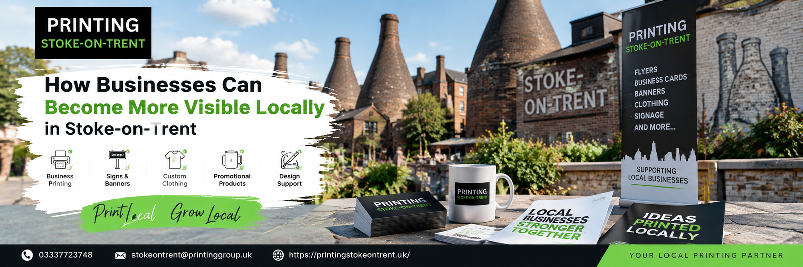 How Businesses Can Become More Visible Locally in Stoke-on-Trent